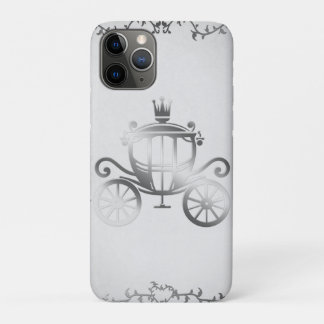 Elegante Silver Carriage Storybook White Princess Case-Mate iPhone Hülle