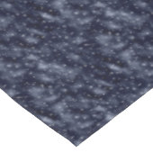 Elegante Silver Snowflakes Weihnachten Tischdecke (Schrägansicht)