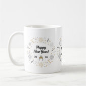 Elegante Silvesterfeier 2026 Kaffeetasse (Links)
