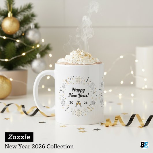 Elegante Silvesterfeier 2026 Kaffeetasse