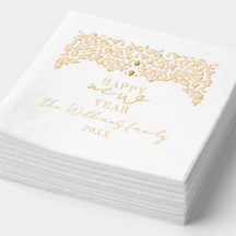 Elegante Silvesterparty 2026 Vintage-Blumenmuster