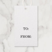 Elegante Simple Gold Heart Liebe Geschenkanhänger (Rückseite)