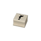 Elegante Simple Modern Golf Personal Stationery Gummistempel (Stempel)