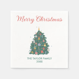 Elegante Simple Watercolor Serviette