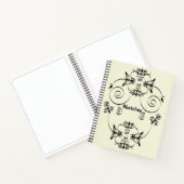 Elegante Sketches Notizblock (Innenseite)