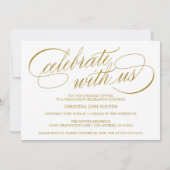 ELEGANTE SKRIPT-KLASSE DES ABSCHLUSSES 2025 FOTO EINLADUNG (Rückseite)