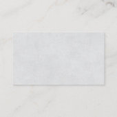 Elegante Skriptbücher für die Babyeinschlusskarte Begleitkarte (Rückseite)