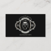 Elegante Skull Personalize Visitenkarte (Vorderseite)