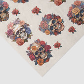 Elegante Skulls Seidenpapier (Ausschnitt)