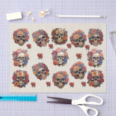 Elegante Skulls Seidenpapier (Handwerk)