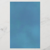 Elegante Sky Blue Rose HAUSHALT für Hochzeitsfeier (Rückseite)