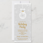 Elegante Snowflake Ornament Obelisk (Vorderseite)