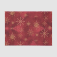 Elegante Snowflake Weihnachten Rote Rose Goldener 