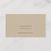 Elegante Soft Aqua Blue Gold Aqua Visitenkarte (Rückseite)