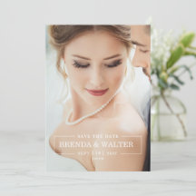 Elegante Soft-Fokus-Personal-Foto-Porträt-Hochzeit