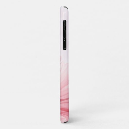 Elegante Soft-Touch Floral Pale Pink Daisies Case-Mate iPhone Hülle (Hinten/Links)