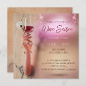 Elegante Soiree Cocktail Einladung (Vorne/Hinten)