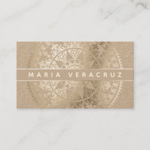 Elegante SolarMandala Businesscards - Visitenkarte