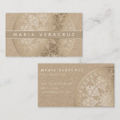 Elegante SolarMandala Businesscards - Visitenkarte (Vorne/Hinten)