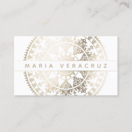 Elegante SolarMandala Businesscards - Visitenkarte