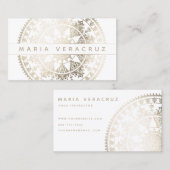 Elegante SolarMandala Businesscards - Visitenkarte (Vorne/Hinten)