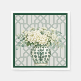 Elegante Sommergarten-Soirée Floral Serviette