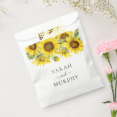 Elegante Sommerhochzeit mit Sonnenblumen Geschenktütchen (Versiegelt)