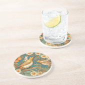 Elegante Songbird Decorative Keramik Tile Getränkeuntersetzer (Seite)