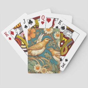 Elegante Songbird Playing Cards Spielkarten