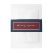 Elegante Sonnenblume Burgundy Navy Blue Wedding