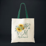 Elegante Sonnenblume Eukalyptus Rustic Bridesmaid Tragetasche<br><div class="desc">Elegante Sonnenblume Eukalyptus Rustikale Bridesmaid Tote Bag. Geben Sie Ihrem Brautparty eine Tasche, die es Ihnen ermöglicht, sich rundum zu fühlen! Diese Tasche sind so angepasst, dass sie alles sagen, was man möchte. Für weitere Anpassungen klicken Sie bitte auf den Link "Weitere Anpassung" und verwenden Sie unser Design-Tool, um diese...</div>