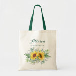 Elegante Sonnenblume Eukalyptus Rustic Bridesmaid Tragetasche<br><div class="desc">Elegante Sonnenblume Eukalyptus Rustikale Bridesmaid Tote Bag. Geben Sie Ihrem Brautparty eine Tasche, die es Ihnen ermöglicht, sich rundum zu fühlen! Diese Tasche sind so angepasst, dass sie alles sagen, was man möchte. Für weitere Anpassungen klicken Sie bitte auf den Link "Weitere Anpassung" und verwenden Sie unser Design-Tool, um diese...</div>