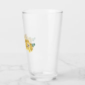 Elegante Sonnenblume-Gläser Glas (Links)