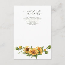 Elegante Sonnenblumen-Garten-Blumenhochzeit
