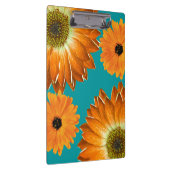 Elegante Sonnenblumen Klemmbrett (Rechts)