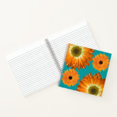 Elegante Sonnenblumen Notizblock (Innenseite)