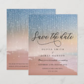 Elegante Sonnenuntergang Sonnenlicht Hochzeit Rett (Vorne/Hinten)