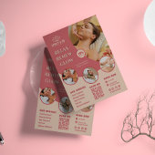 Elegante Spa- und Salon-Schönheitsflyer-Vorlage Flyer