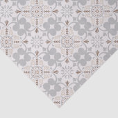 Elegante spanische Fliesen Luxus-Ästhetik Seidenpapier (Detail)