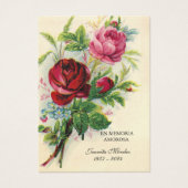 Elegante Spanische Rose Glaubensbekenner Foto Gebe (Vorderseite)