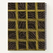 Elegante Spiral Notebook Collection auf Zazzle Notizblock (Rückseite)