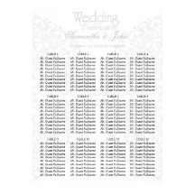 Elegante Spitzen Gray & White Moderne Minimalistis