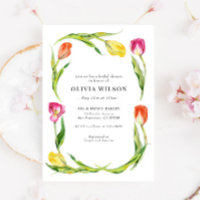 Elegante Spring Blume Tulip Brautparty