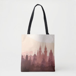 Elegante Stadt Prag Akrylic Artwork Tasche