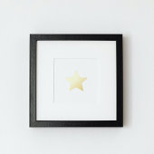 Elegante Star Real Gold Foliendrucke
