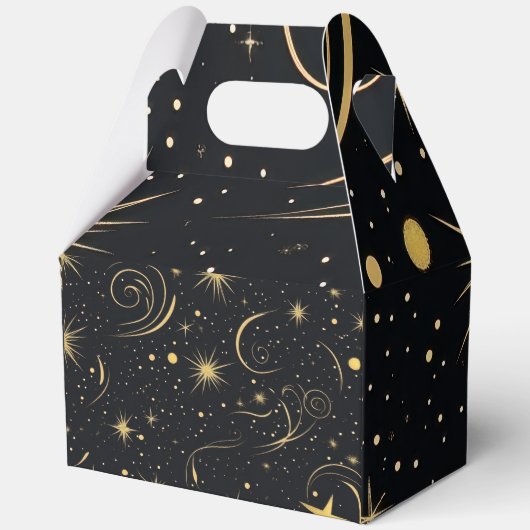 Elegante Starry Night Geschenkboxen Geschenkschachtel (Rückseite)