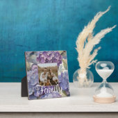 Elegante, staubige, lila Hydrangeas Fotoplatte (InSitu)