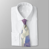 Elegante, staubige, lila Hydrangeas Krawatte (Gebunden)