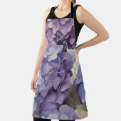 Elegante, staubige, lila Hydrangeas Schürze (InSitu)