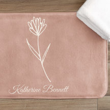 Elegante Staubrose Einfacher Blumenname